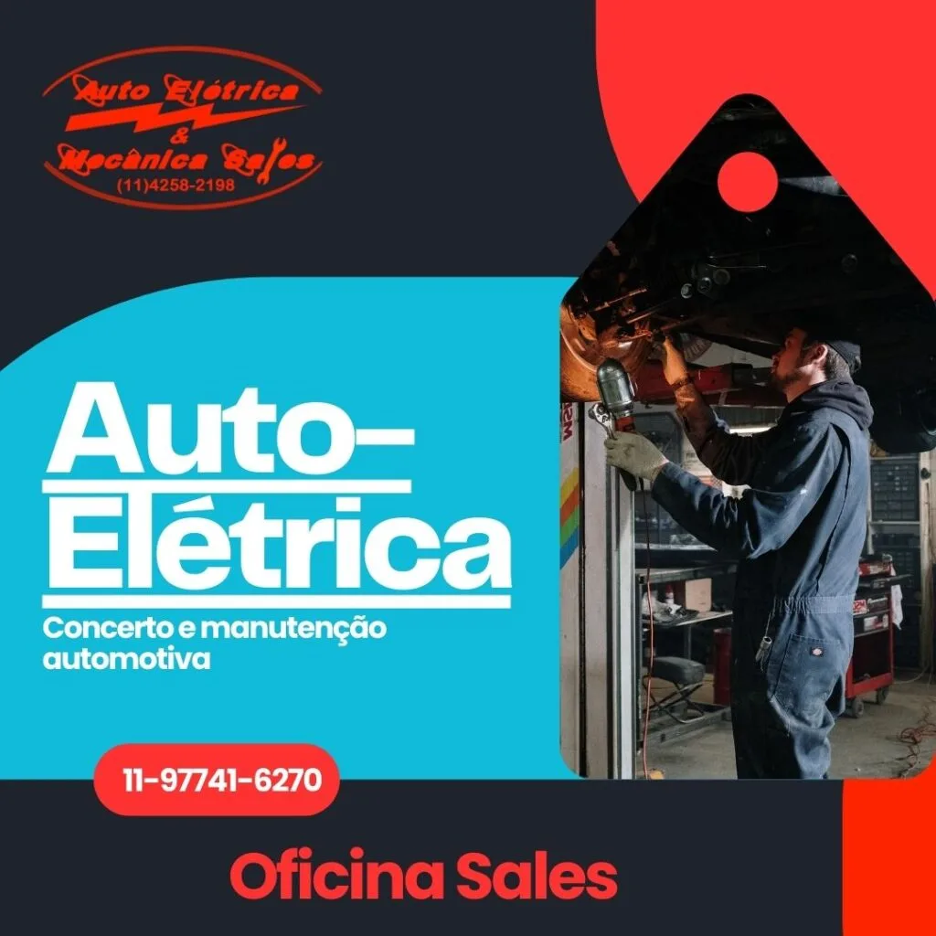 Auto-Elétrica em Embu das Artes, SP
Oficina Sales